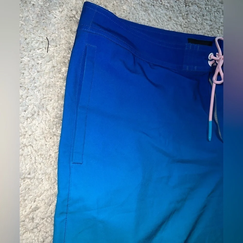 Men's Size Large American Eagle Blue Swim Board Shorts